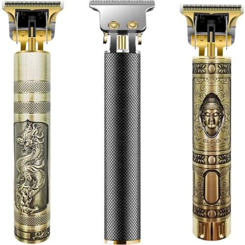 1200mAh Rechargeable Electric Hair Clipper Mens Electric Waterproof Hair Clipper Low Noise Portable Hair Clipper