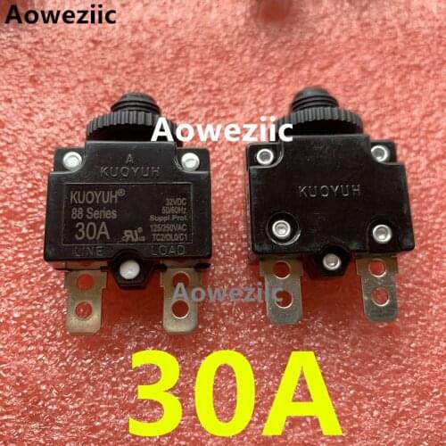 88 Series 3A 4A 5A 6A 7A 8A 9A 10A 12A 14A 15A 16A 18A 20A 25A 30A Circuit Breaker Overload Switch Over Current Protector KUOYUH