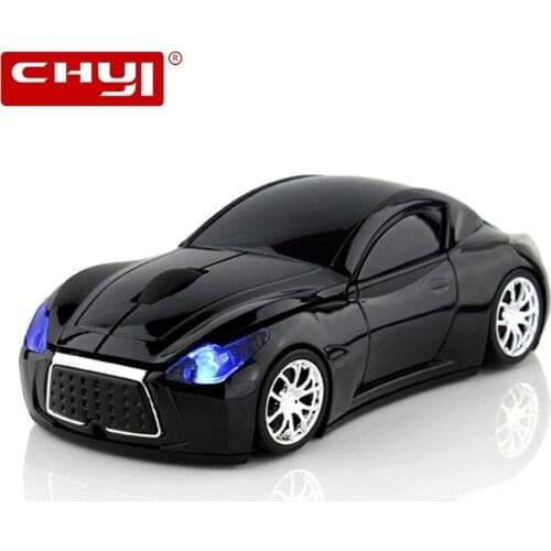 CHYI 2.4G Mini Wireless Mouse Infiniti Sports Car Mouse 1600 DPI USB Optical 3D Mouse Cool Gaming Mice For PC Laptop Desktop