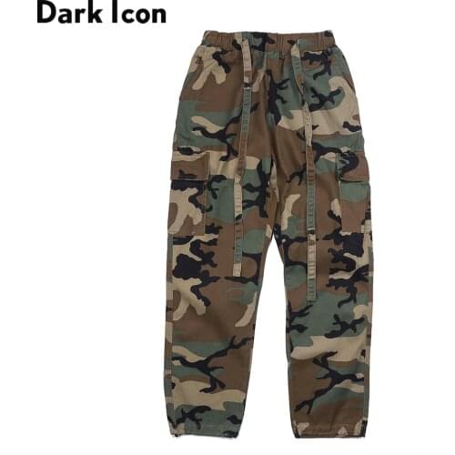 Dark Icon Mens Camouflage Jeans