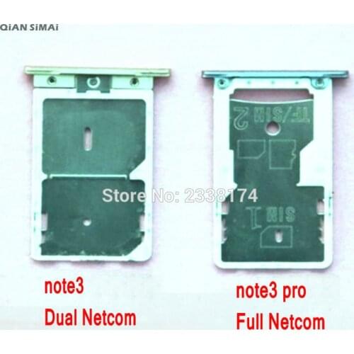 For xiaomi Redmi note 3 / note 3pro New sim card slot Socket Card Tray Repair Parts