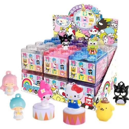 Hello Kitty Blind Box Toy Jewelry Necklace Box Surprise Guess The Break Girl Toys Birthday Gift