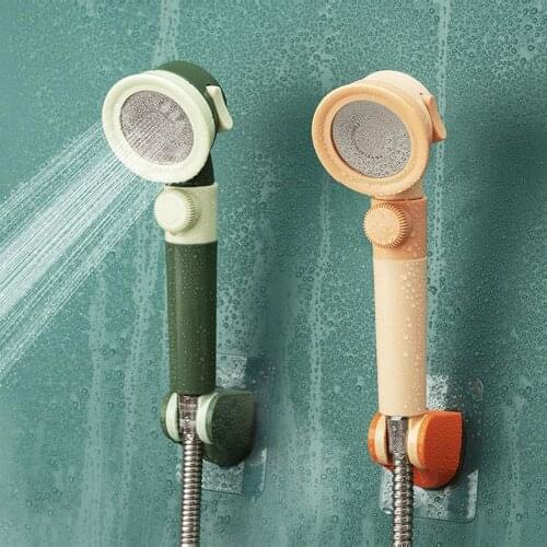 Creative ABS Waterproof Hand Held Lotus Shower Head Household Bathroom Faucet