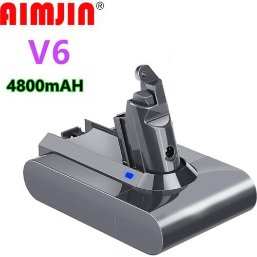 21.6V 4000mAh Li-ion Battery for Dyson V6 DC58 DC59 DC61/62/74 SV07 SV03 SV09 Vacuum Cleaner Battery