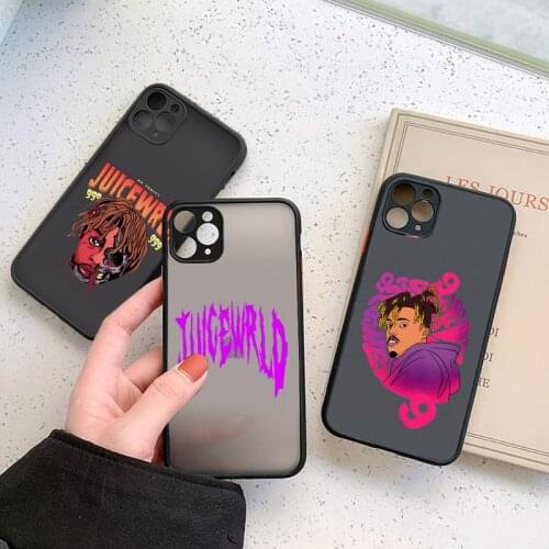 Rapper Juice World Phone Cases matte transparent For iphone 7 8 11 12 plus mini x xs xr pro max cover