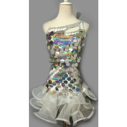 New style Latin dance costume sexy senior big sequins stones latin dance dress for women latin dance competition dresses S-4XL