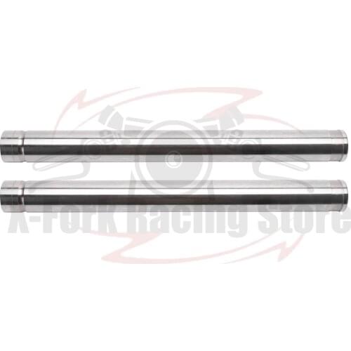 Motorbike Front Inner Fork Tubes Pipes Silver Color Pair For Honda FJS400 FJS600 FCS600 51410-MCT-003 41X429mm