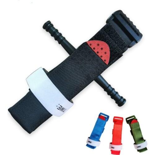 Outdoor Hiking Portable First Aid Quick Slow Release Buckle Medical Military Tactical One Hand Emergency Tourniquet Strap