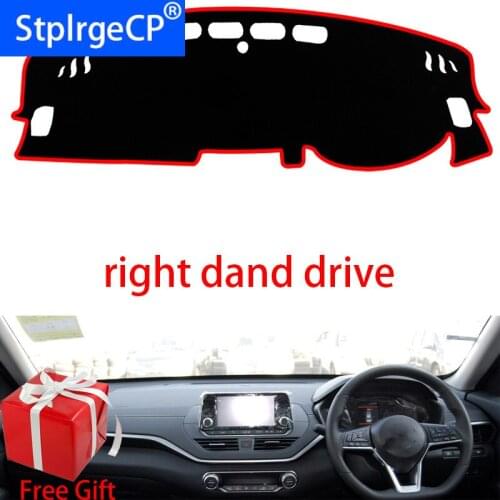 Car Dashboard Cover Mat for Nissan J34 Teana 2019 Right Hand Drive Dashmat Pad Dash Mat Covers Dashboard Accessories