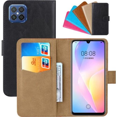Luxury Wallet Case For Huawei nova 8 SE High PU Leather Retro Flip Cover Magnetic Cases Strap
