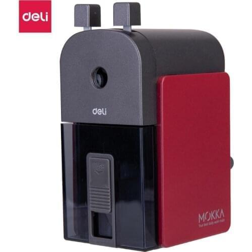 DELI ER10240 ER10230 Rotary Pencil Sharpener Fashion pencil cutter sharpener knife smooth sharpening Office School Supply