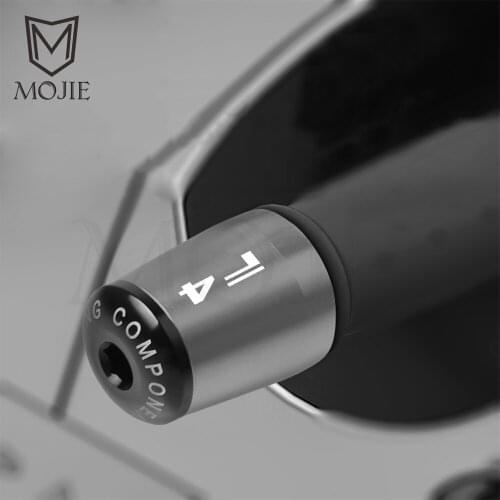 Motorcycle 7/8" Handlebar Hand Grips Handle Bar End Cap For MV AGUSTA F4 1000 2004-2007 F4 750 1998-2003 F4 RR/F4 RC 2011-2016