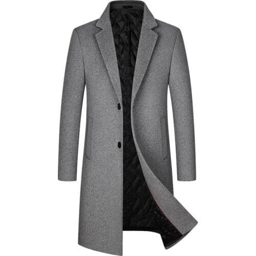 Shujinsy Mens Long Coats China