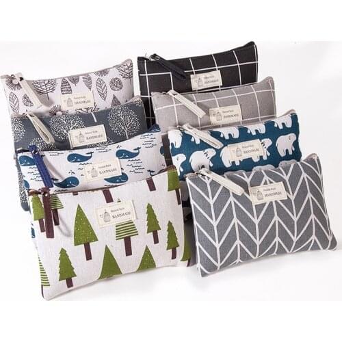 Women Travel Cosmetic Bag Makeup Bag Storage Handbag Female Zipper Purse Small Make Up Bags Travel Beauty Case Packaging Pouch