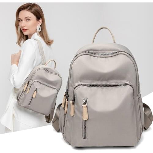 New Fashion High Quality Oxford Women Backpack Casual Ladies Small Backpack Travel Bag For Girls Mochilas
