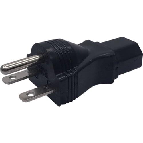 US to IEC 320 C13 Female Power Adaptor,NEMA 6-15P to c13 Industrial Power plug Ups/PDU cabinet socket converter 250V10A