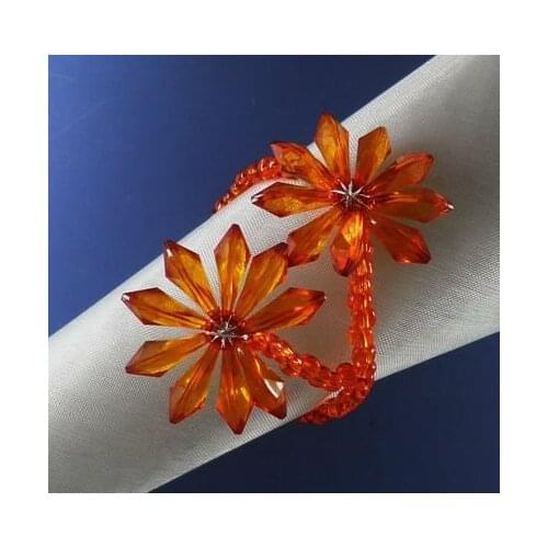 Aliexpress acrylic napking ring with polybag