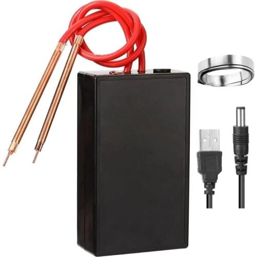 6 Gears Spot Welding Machine Rechargeable Mini Spot Welder for 18650 26650 32650 Lithium Battery Nickel Strips Welding