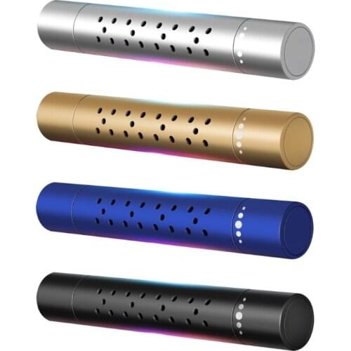Car Air Freshener Invisible Perfume Diffuser Aromatherapy Decor Improve Interior Environment Multicolor Aluminum