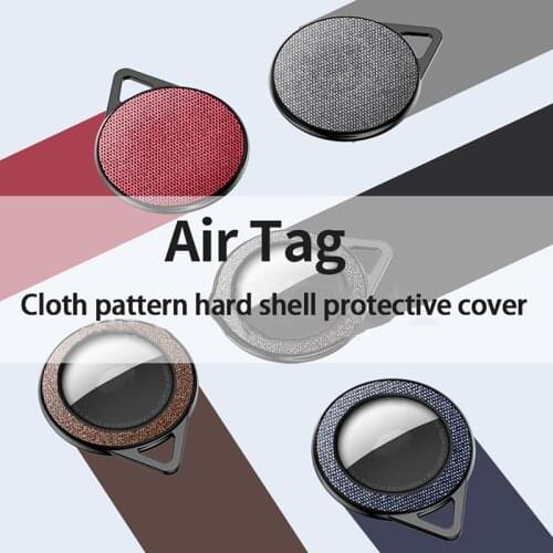 Airtag Case Protects PC Light Weight Hard Cover With Key Chain Small And Portable Used On The Key Chain