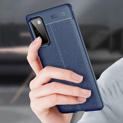 Phone Case for Samsung S20 FE Case Cover Skin-pattern PU Leather Soft TPU Frame Shockproof Case for Samsung S20 S 20 Fan Edition