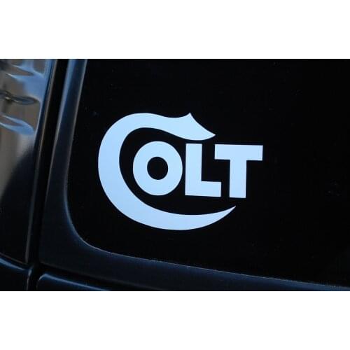 For Gun Sticker Vinyl Die Cut Decal COLT NRA Rights Hunting Choose Size! (V317) Car Styling