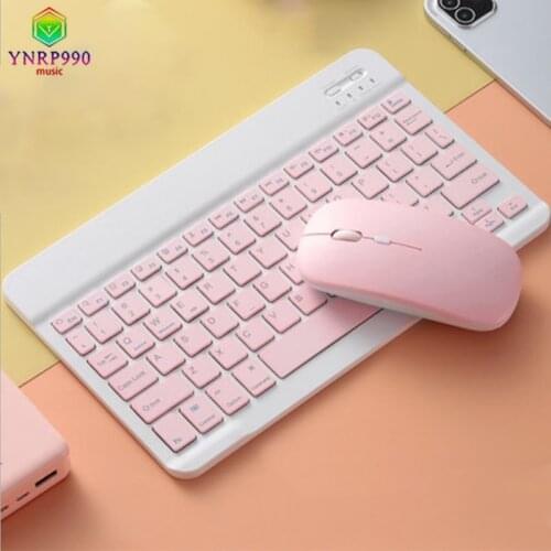 Wireless Bluetooth Keyboard Mouse Set Combo Keyboard Mouse Kit For iPad Phone HP Huawei Laptop PC Gamer Gaming Accessories