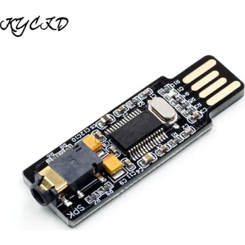Mini PCM2704 Decoder Board USB Audio Sound Card DAC Module Free Driver 3.5mm AUX Jack For PC Computer Laptop