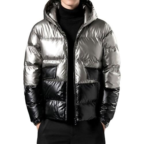 Winter Jacket Men Thick Warm Parka New Fashion Hooded Coat Mens Patchwork Clothing Windproof Outerwear Plus Size 7XL 8XL