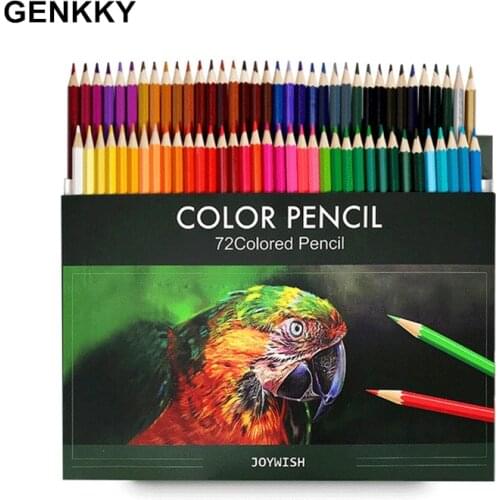 12/18/24/36/48/72 WaterColor Pencils Set Wood Colored Pencil Set Painting gifts for kids Art School Supplies
