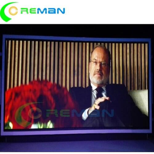 Processor available stage wedding back indoor P4.81 rental led video wall