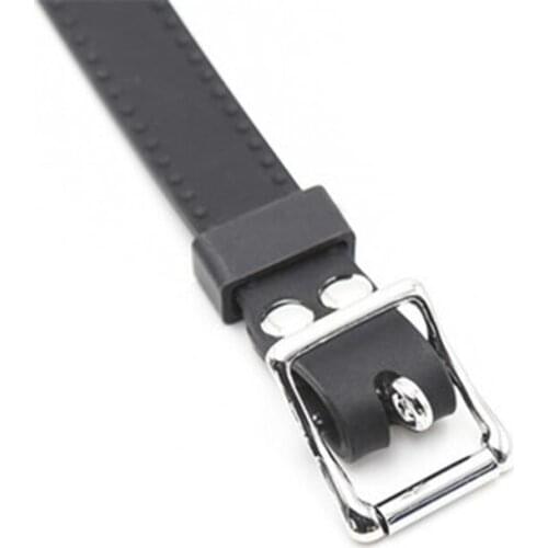 Silicone Ring Open Mouth Gag Leather Bondage Restraint Fetish Adult Oral Sex Toy Health99