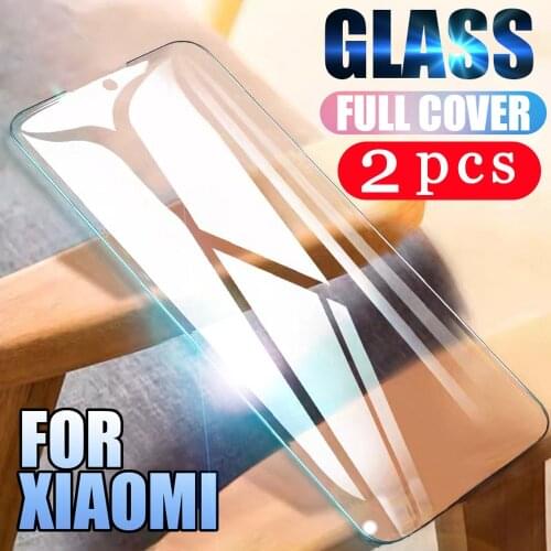 2Pcs for xiaomi mi A3 lite phone screen protector for xiaomi mi A2 lite tempered glass smartphone on the glass protective film