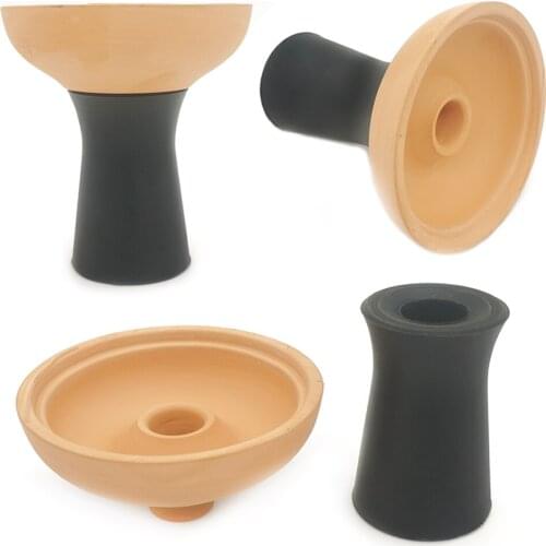 1Pcs Ceramics Hookah Bowl Detachable Shisha Bowl Chicha Nargile Sheesha Narguile Cachimbas Pipe Smoking Accessories