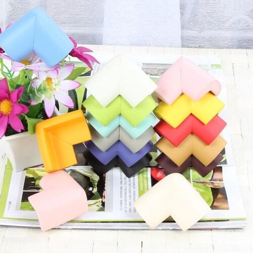4pcs/lot L-Shaped protection Corner Sponge Safety Corner Protectors Baby Proofing Corner Prevent Child Injuries Desk Corner