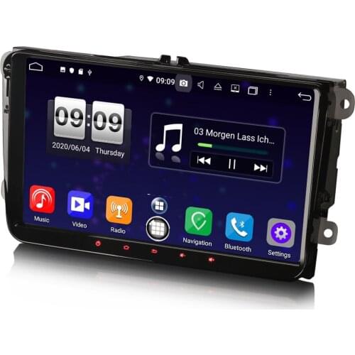 9" Android 10.0 OS Car Multimedia System Player GPS Radio for Skoda Roomster 2003-2015 & Yeti 2009-2015 & Rapid 2012-2013