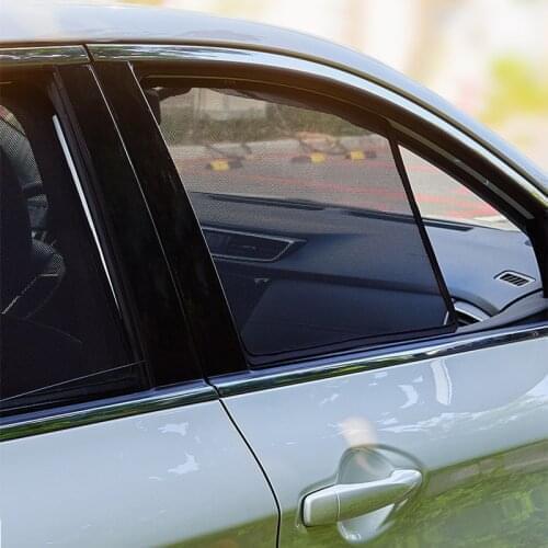 For Honda CIVIC 9th 2012-2015 Windshield Car Sunshade Rear Side Window Blind Sun Shade Vehicle Magnetic Visor Mesh Curtain Cover