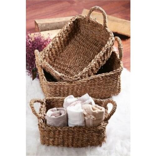Bamboo Rattan 3 pcs Lux Basket Casalinda