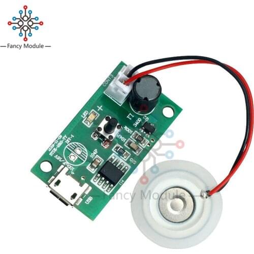 DC5V Micro USB Ultrasonic Mist Maker Atomizing Humidifier Module Rubber Gasket