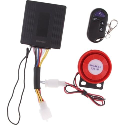 Remote Control Vibration Alarm Sensor Electronic Devices For Moto