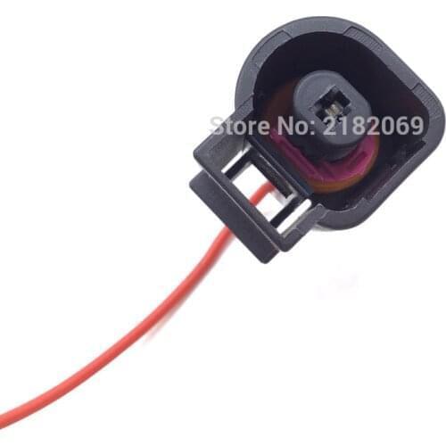 1 Pin Oil Pressure Sensor Plug Connector With Wire Pigtail 1J0973701 For Audi VW Jett a Golf GTI Passat Skoda 1J0 973 701