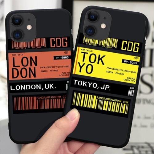 Matte Bag Black Silicone Phone Case For IPhone 12 Mini 11 Pro Max XR XS XSMax X 5 5S SE 2020 6 7 8 Plus TPU Cover