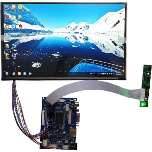 10.1" Car Monitor Game Monitor Module Kit HDMI VGA AV Quad Signal Channel Reverse Priority AV21.5S