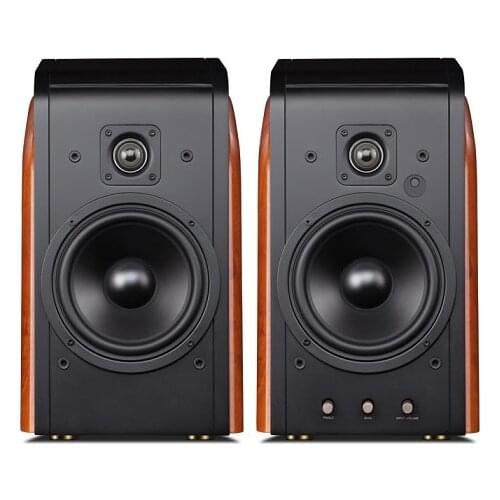 HIVI Multimedia M300 Bluetooth Bookshelf Speakers Compact HiFi Active Speaker 6.5" Midbass 28mm dome tweeter
