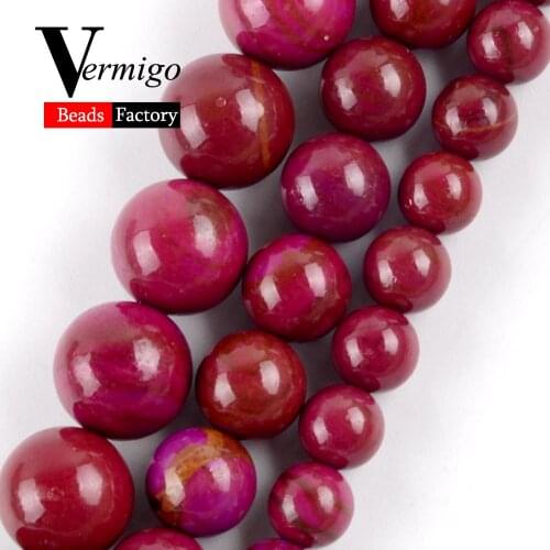 Natural Sugilite Stone Round Loose Beads for jewelry Making 6/8/10mm Spacer Beads Diy Bracelets Necklace 15inches Wholesale