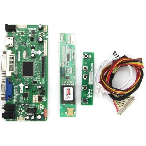 New (HDMI+VGA+DVI+Audio) M.NT68676 LCD/LED Controller Driver Board For B154EW01 LTN154X3-L06 1280*800