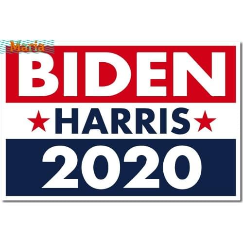 Political Yard Sign Car Sticker Windshield Bumper Motorcycle Helmet Decal High Quality KK Vinyl Cover Scratches Waterproof PVC