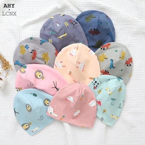 Autumn Spring Cartoon Baby Beanie Hats Cotton Knitted Hat Toddler Cap Bebe Boys Girls Children Photo Props Accessories Newborn