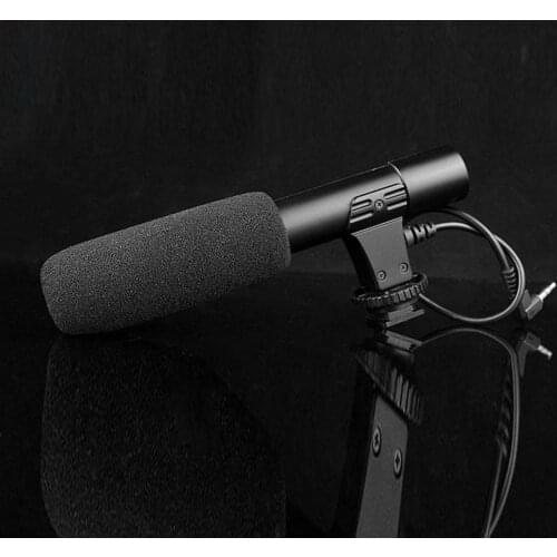 MIC-01 SLR Camera Microphone Photography Video Camera Stereo Recording Microphone for DV Digital SLR Camera Camcorder