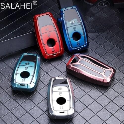 TPU Car Key Cover Case For Mercedes Benz 2017 E Class W213 2018 S class Car Styling Protection Keychain Key Shell Accessories